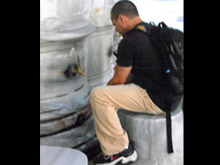 Ablutions at Mosque, Istanbul 2006